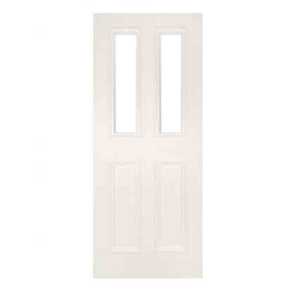 Deanta Rochester White Primed Internal Glazed Door
