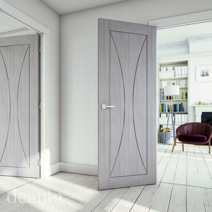 Deanta Sorrento Light Grey Ash Internal Door