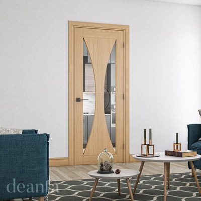 Deanta Sorrento Prefinished Oak Internal Glazed Door