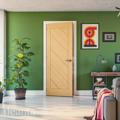 Deanta Torino Pre-Finished Oak Internal Door