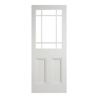 LPD White Primed Downham Unglazed Internal Door