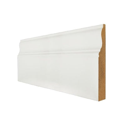 LPD White Wrapped Ferrol Skirting (4x 3m Lengths Per Pack)