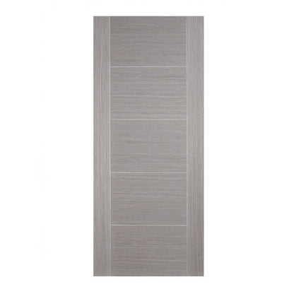 LPD Light Grey Vancouver 5P FD30 Fire Door