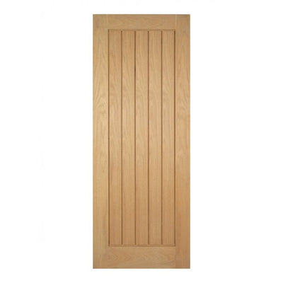 LPD Unfinished Oak Mexicano FD30 Fire Door