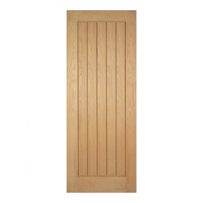LPD Unfinished Oak Mexicano FD30 Fire Door