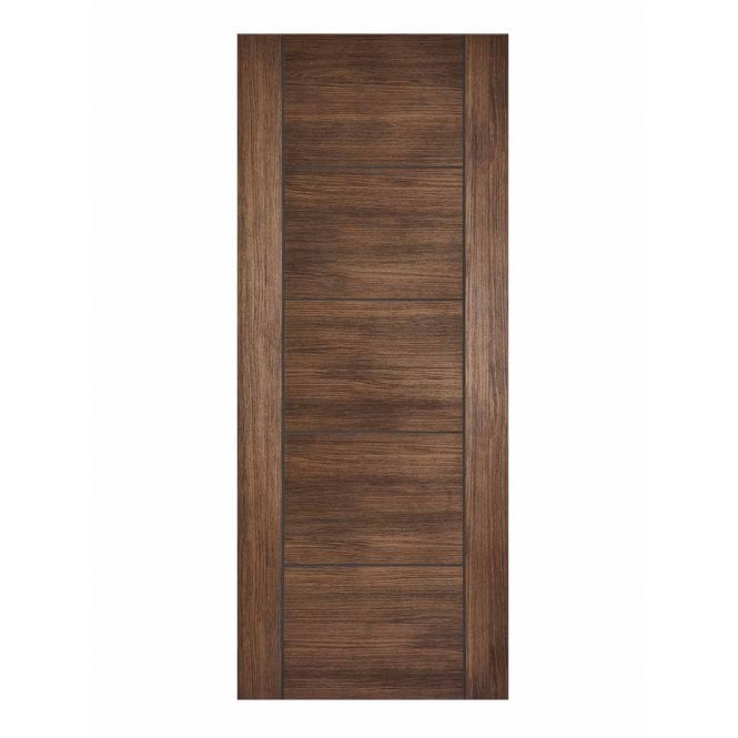 LPD Walnut Laminated Vancouver FD30 Fire Door