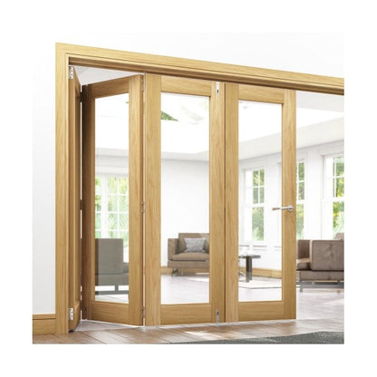 Deanta Folding System - Bifold Frame Kit Unfinished Oak