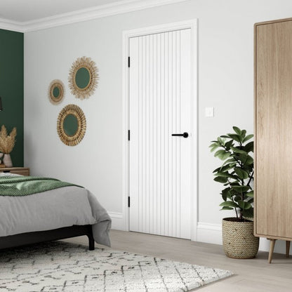 JB Kind Aria White Primed Internal FD30 Fire Door