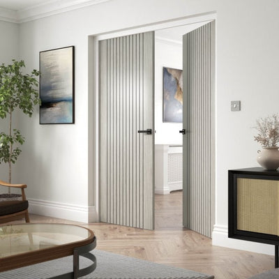 JB Kind Aria Grey Laminated Internal Door