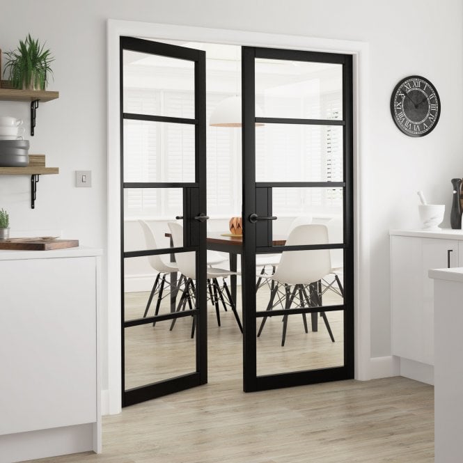 JB Kind Metro Black Internal Glazed Door