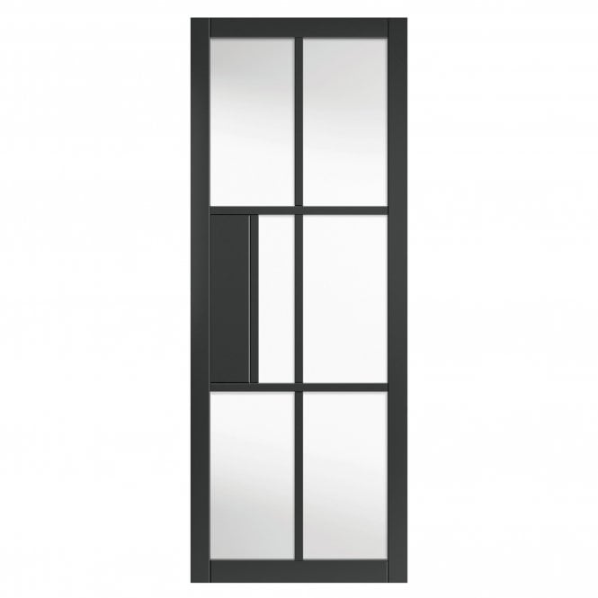 JB Kind Civic Black Internal Glazed Door