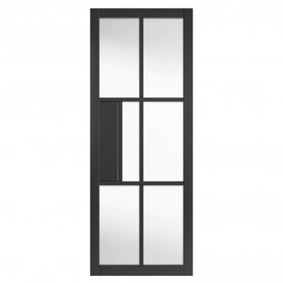 JB Kind Civic Black Internal Glazed Door