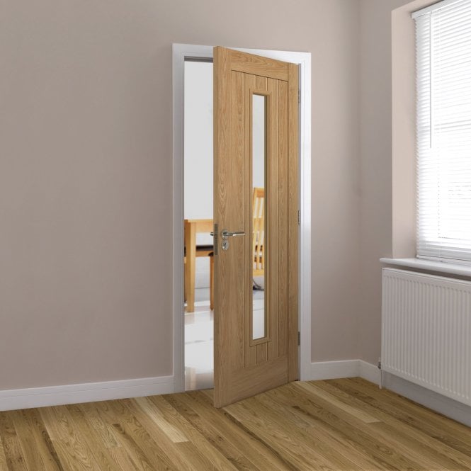 JB Kind Hudson Glazed Laminated Internal Door