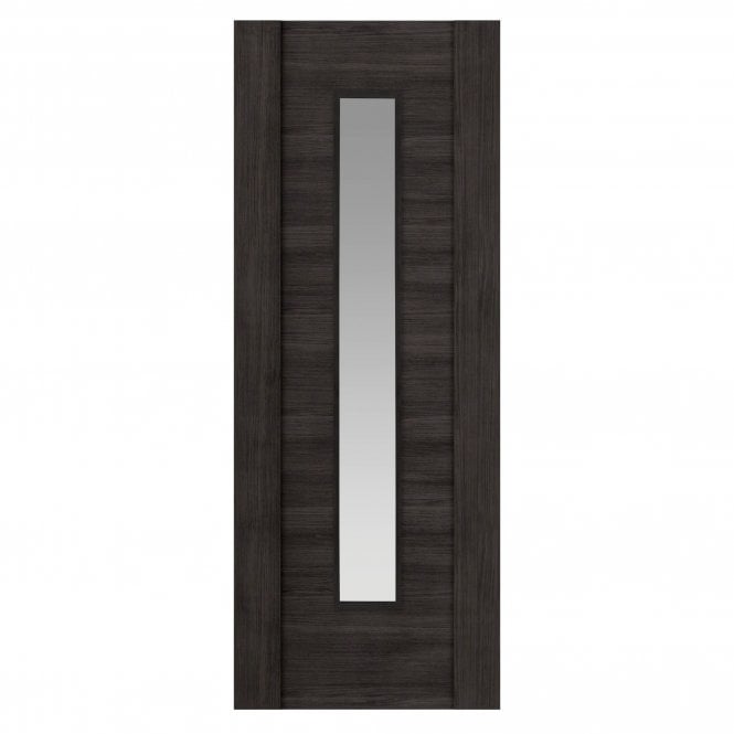 JB Kind Alabama Dark Grey Laminated Internal Glazed Door
