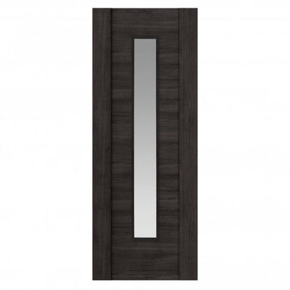 JB Kind Alabama Dark Grey Laminated Internal Glazed Door