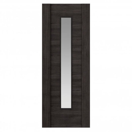 JB Kind Alabama Dark Grey Laminated Internal Glazed Door