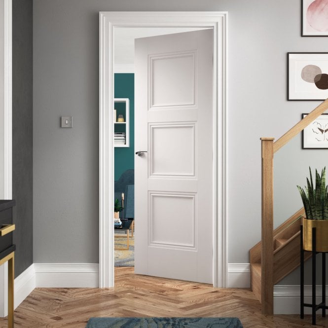 JB Kind Catton Internal White Primed FD30 Fire Door