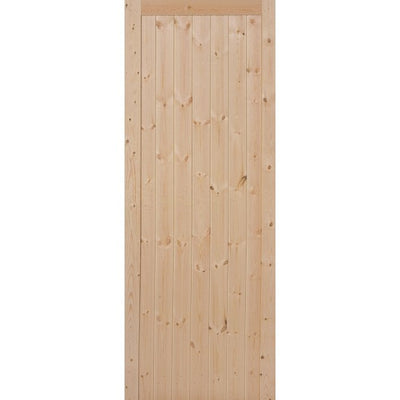 JB Kind Framed, Ledged and Braced Boarded External Door