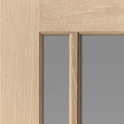 JB Kind Darwen Oak Internal Glazed Door