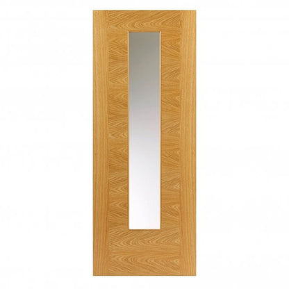 JB Kind Ostria Oak Clear Internal Glazed Door