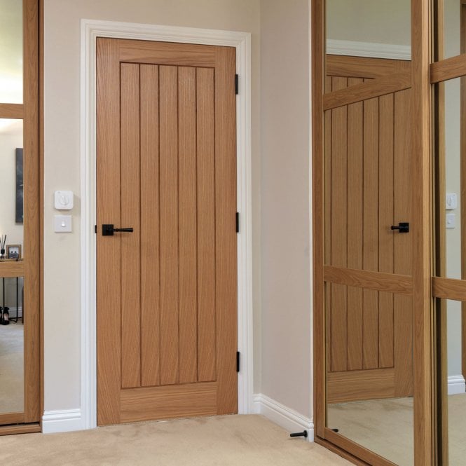 JB Kind Thames Oak Finished Internal Door