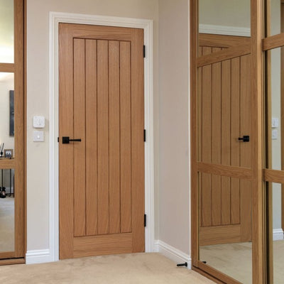 JB Kind Thames Oak Unfinished Internal Door