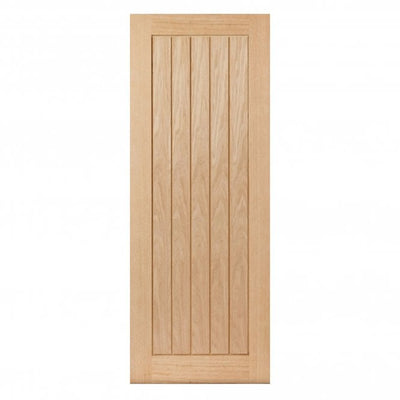 JB Kind Thames Oak Unfinished Internal Door