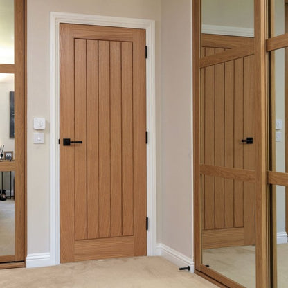 JB Kind Thames Oak Unfinished Internal FD30 Fire Door