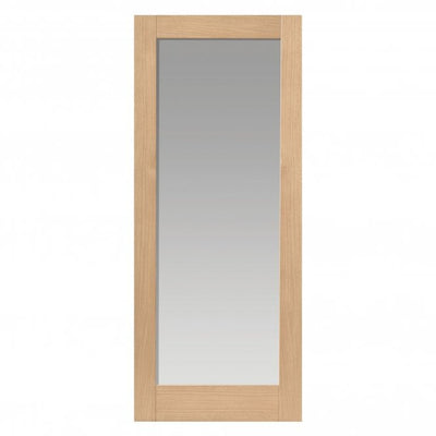 JB Kind Fuji Oak Internal Glazed FD30 Fire Door