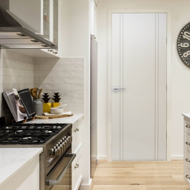 JB Kind Novello White Primed Internal Door