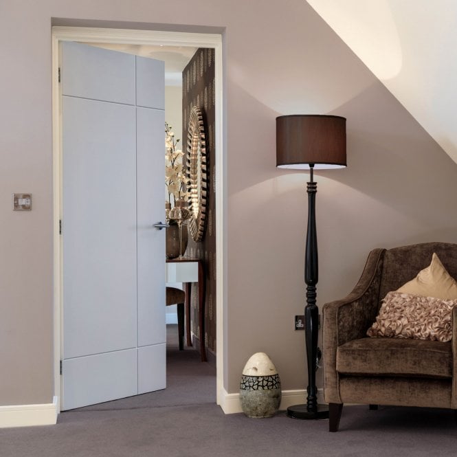 JB Kind Lyric White Primed Internal Door