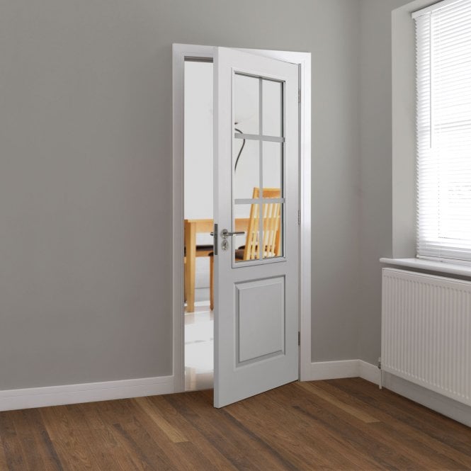 JB Kind Faro Glazed FD30 Fire Door