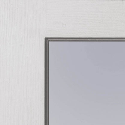 JB Kind Faro White Primed Clear Internal Glazed Door