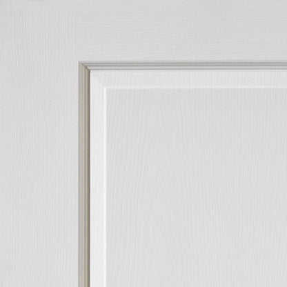 JB Kind Caprice Grained White Primed Internal Door