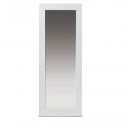 JB Kind Tobago White Primed Clear Internal Glazed Door