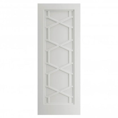 JB Kind Quartz White Primed Internal Door