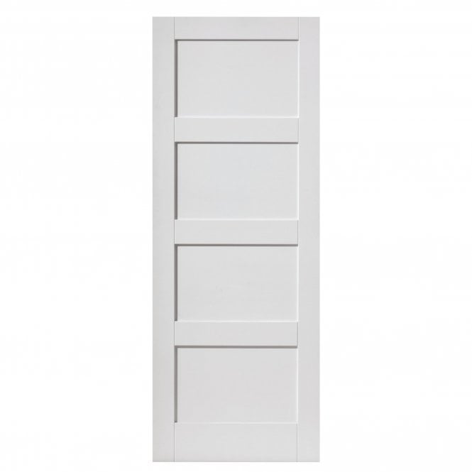 JB Kind Montserrat White Primed FD30 Fire Door