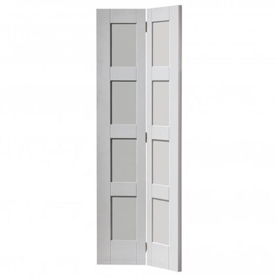 JB Kind Montserrat White Bi-Fold Internal Door