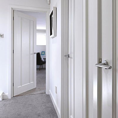 JB Kind Jamaica White Primed FD30 Fire Door