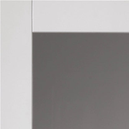 JB Kind Cayman White Clear Internal Glazed Door