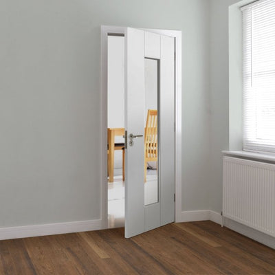 JB Kind Axis White Internal Glazed Door