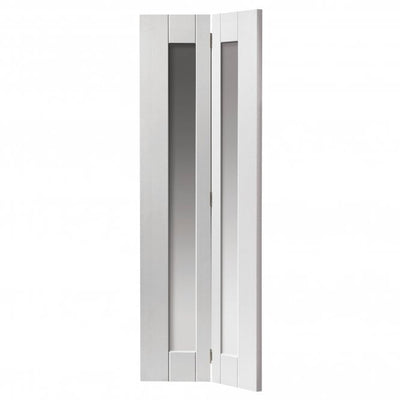 Axis White Glazed Bi-fold Internal Door