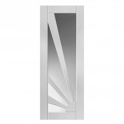 JB Kind Aurora White Clear Internal Glazed Door