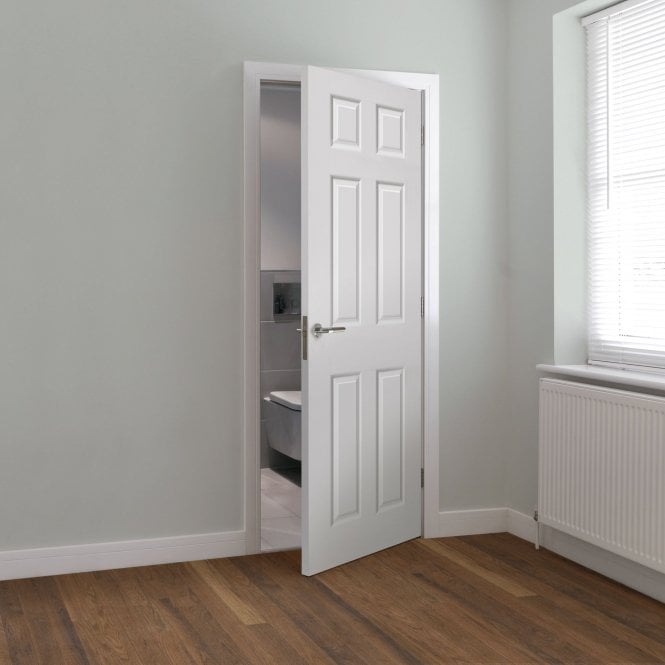 JB Kind Colonist Smooth Moulded Panel Internal Door