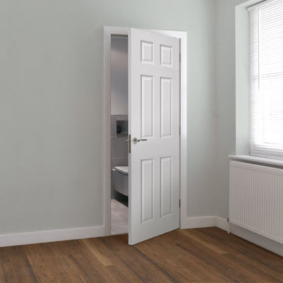JB Kind Colonist Smooth Moulded Panel FD30 Fire Door