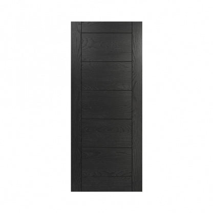 Deanta Seville Pre-Finished Brushed Black Oak Internal FD30 Fire Door