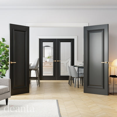 Deanta Blenheim Black Prefinished FSC Internal Door