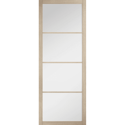 LPD Blonde Oak Soho Pre-finished Internal Glazed Door
