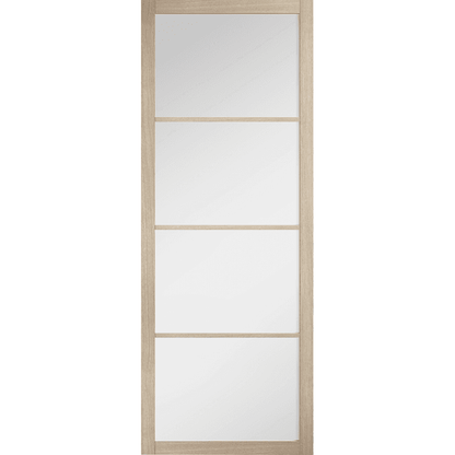 LPD Blonde Oak Soho Pre-finished Internal Glazed Door