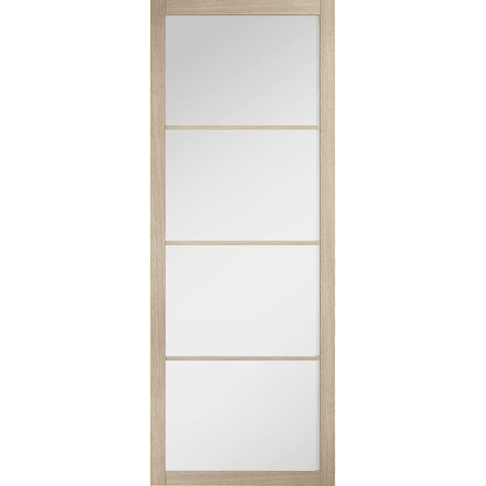 LPD Blonde Oak Soho Pre-finished Internal Glazed Door